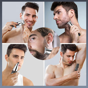 Cortadora <span class=keywords><strong>de</strong></span> <span class=keywords><strong>pelo</strong></span> eléctrica 5 en 1, recortadora <span class=keywords><strong>de</strong></span> peluquero, afeitadora <span class=keywords><strong>de</strong></span> barba <span class=keywords><strong>para</strong></span> hombres, máquina <span class=keywords><strong>de</strong></span> afeitar, recortadora <span class=keywords><strong>de</strong></span> vello Facial <span class=keywords><strong>para</strong></span> <span class=keywords><strong>nariz</strong></span> y cuerpo - Product Image 3