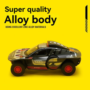 Modèle de voiture miniature en métal authentique sous licence CCA 1:32 aodi RS <span class=keywords><strong>Q</strong></span> <span class=keywords><strong>e</strong></span>-<span class=keywords><strong>tron</strong></span>, modèle de voiture de rallye, jouet, ornement, décoration, modèle d'exposition, artisanat - Product Image 3
