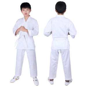 QUTENG Uniforme De Karate Lijero Black Wkf Approved Karate Canvas Uniform Uniforme Karate <strong>Kata</strong> - Product Image 3