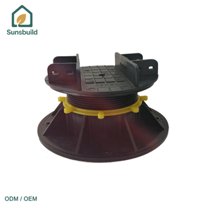 Pedestal plástico ajustable de 19-70 mm para suelos elevados y pavimentos - Product Image 3