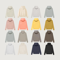 Sweatshirts pour jeunes en gros, couleur unie, sweats à capuche sport vierges, sweats à capuche en coton et laine pour enfants, garçons et filles