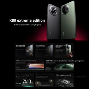 Nuovo Design Xiaomi <span class=keywords><strong>Redmi</strong></span> K80 Ultra 16GB+1TB Smartphone Robusto 6.83" Batteria 7410mAh Controllo Qualità Rigoroso Telefono Cellulare 5G - Product Image 2