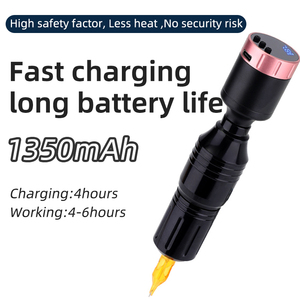 เครื่องสักลายดิจิทัล LED แหล่งจ่ายไฟไร้สายขนาดเล็กความจุสูง - Product Image 4