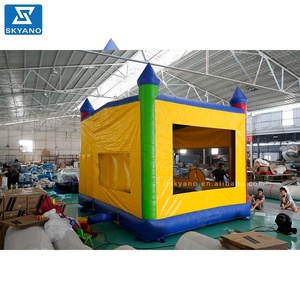 Château plein d'entrain gonflable de maison sautant le videur sautant de château avec la glissière à l'intérieur pour des enfants - Product Image 4
