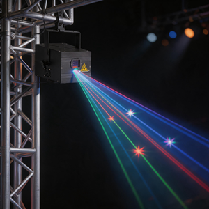 Système de projecteur laser programmable ILDA pour scène, concerts, festivals, spectacles, certifié CE RoHS - Product Image 3