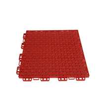 Dalles de sol antidérapantes à emboîtement, panneaux sportifs à fixation rapide, surface stable pour sols de terrain de basketball intérieur