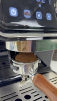 Cafetera Espresso Digital de 20 Bares con Molinillo Incorporado, Portafiltro de 58 mm y Espumador de Leche, Cafetera Doméstica Comercial OEM