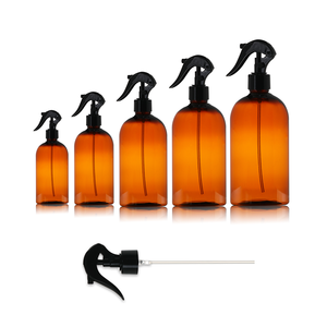 Pet Plastic 300ml 500ml 250ml 100ml 200ml Brown Black Empty Cleaning Multipurpose Solutions Trigger <strong>spray</strong> <strong>bottle</strong> - Product Image 3