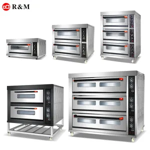 R & M电甲板烤箱地板的面包店，当地的意大利面包房烤箱价格在尼泊尔南非斯里兰卡孟加拉国德里尼泊尔