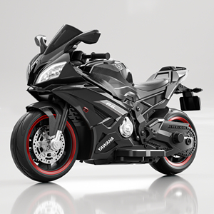 Moto électrique pour enfants de 7 à 12 ans, moteur 550W, batterie <span class=keywords><strong>12V</strong></span>, pneus antidérapants, matériau PP, unisexe - Product Image 2