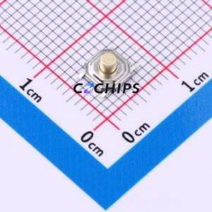 SH-TS-1187-30-250gf Tactile Switch SMD-4P,5.2x5.2mm Switch Single Pole Single Throw Round Button 2.5N Vertical Mount - Product Image 1