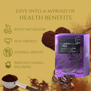 Café en polvo para pérdida de peso sin azúcar a la moda al por mayor barato, café adelgazante en polvo para controlar el peso - Product Image 6