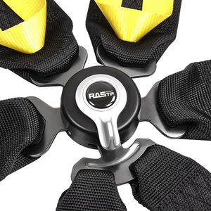 レーシングカーシートベルト<span class=keywords><strong>6</strong></span>ポイントクイックリリースバックルセーフティハーネスフルボディハーネス - Product Image 5