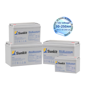 Sunkit <b>12V</b> 100Ah 150Ah 200Ah 250Ah Lead-Acid <b>Battery</b> Solar Power Storage Solution Solar Energy - Product Image 3