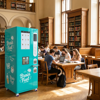Nouveau modèle d'entreprise rentable : Distributeur automatique de café avec plusieurs saveurs chaudes et froides