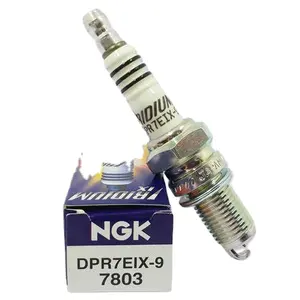 Bougie d'allumage de moteur de moto NGK d'origine 7803 DPR7EGP-9 DPR7EIX-9 pour HONDA ALTERRA 300 TRX250 KAWASAKI KVF300 TEXTRON T