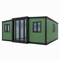Maison préfabriquée extensible anti-corrosion avec 2, 3, 4 ou 5 chambres, longue durée de vie