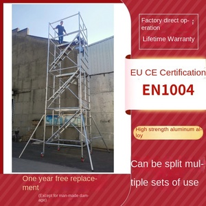 Escalera Móvil de Aluminio para Operaciones de Ascenso en Túneles de Metro, de Alta Resistencia, para Uso en Hoteles, Modelo Moderno Shvs SW-250V-4 - Product Image 4