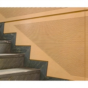 Panneau composite en aluminium contemporain de 6 mm, décoré de feuilles métalliques, léger, ignifuge, pour escalier, utilisation en intérieur - Product Image 1