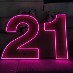 21 <span class=keywords><strong>Twenty</strong></span> One Petite enseigne au néon décorative, publicité extérieure, enseigne au néon personnalisée, signalétique - Product Image 5