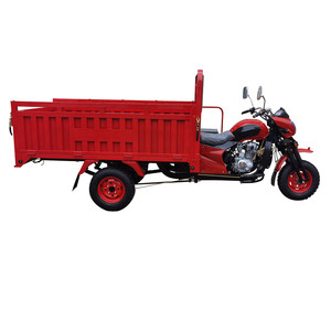 Motocicleta de Carga de 3 Ruedas con Carrocería Abierta, Triciclo de Gasolina con Motor de 250cc y Enfriamiento por Aire - Product Image 4