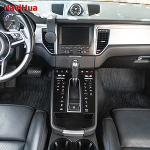 NaviHua panneau LCD Modification de l'intérieur de la voiture <span class=keywords><strong>Console</strong></span> centrale panneau de climatisation climatisation pour Porsche Macan 2014 2021 - Product Image 4