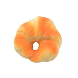 Bread <b>Ring</b> Shape Squeeze Children Soft Trend Toys Wholesale PU Realistic Bread Squishy Slow Rising Squishy Stress-Relief Toys - Product Image 1