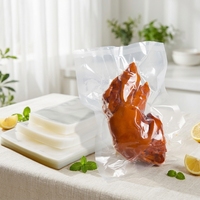 Sacs sous vide imprimés en gravure PA/PE de qualité alimentaire commerciale, refermables, jetables et compatibles micro-ondes pour aliments pour bébés, aliments pour animaux de compagnie et lait