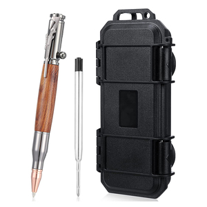 Boîte à stylos tactique cool pour Bolt <span class=keywords><strong>Action</strong></span> et Bullet Pens, étui cadeau EDC étanche pour une utilisation en extérieur - Product Image 2