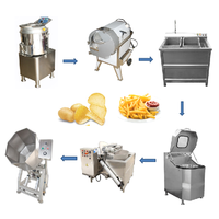 Planta de Producción de Papas Fritas a Pequeña Escala, Baja Inversión, para la Creación de un Proyecto