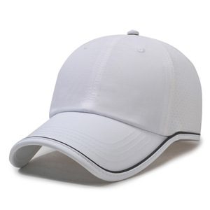 Casquette de baseball unisexe en polyester à 6 panneaux, réglable, séchage rapide, couleur unie, protection solaire, pour adulte, printemps-été, avec plaque légère en PVC, 26 ans d'expérience - Product Image 2