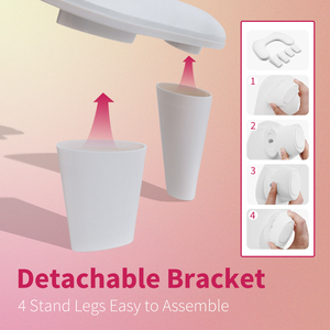 Chuyên Nghiệp Nail Cánh Tay Phần Còn Lại Tay Gối Xách Tay Có Thể Tháo Rời Khung Thiết Kế Công Nghiệp PU Cánh Tay Da Phần Còn Lại Cho Móng Tay - Product Image 4