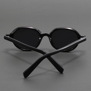 Hợp thời trang Kính Đen PC Khung Kính mát cá nhân 2025 tùy chỉnh Ladies kính cho nam giới Vòng Kính mát - Product Image 3