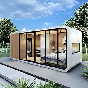 Contenedor Casa Prefabricada Apple Cabin de 40 pies, Logística Puerta a Puerta DDP, Transitario de Carga Marítima a EE. UU., Canadá, Europa - Product Image 1
