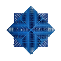 Usine directe haute résistance à la traction moderne en plastique Garage carreaux de sol anti-dérapant modulaire PP tapis de sol grille de vidange pour voiture