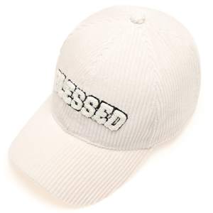 หมวกเบสบอลผ้าลูกฟูก5แผงสำหรับทุกเพศหมวกรูปตัวพ่อต่ำปักด้วยมือปรับได้สไตล์สปอร์ต - Product Image 5