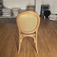 Chaise de salle à manger en plastique PP imitation rotin, design classique, nouveau design, pour la location événementielle