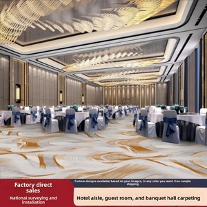Alfombra Ignífuga para Salones de Banquetes, Salas de Conferencias, Cines, Bares de Vinos, Salones de Belleza, Hoteles, Pasillos y Habitaciones - Product Image 4