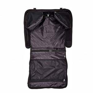 Rolling <b>Suit</b> Garment <b>Bag</b> with logo Wheeled Luggage Case <b>for</b> Travel Black - Product Image 2