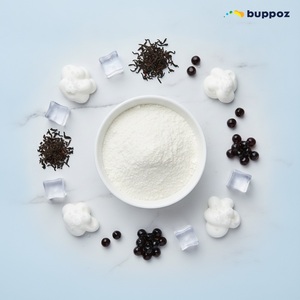 Poudre de mousse de fromage 1kg Sac Halal HACCP pour les boutiques de Bubble Tea et de Milk Tea Marque privée - Product Image 5