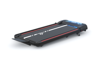 Nouveau tapis de course de fitness cardio avec télécommande et vitesse réglable pour exercices ciblés