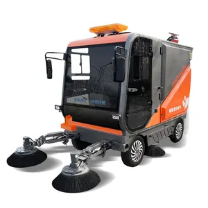 CleanHorse M7 large metal material wet industrial driving outdoor floor sweeper