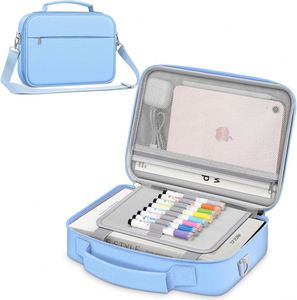 Muestra gratuita: Funda grande para Biblia con correa para el hombro/estuche para transportar libros, bolsa de iglesia con bolsillo con cremallera para la protección de la Biblia - Product Image 3