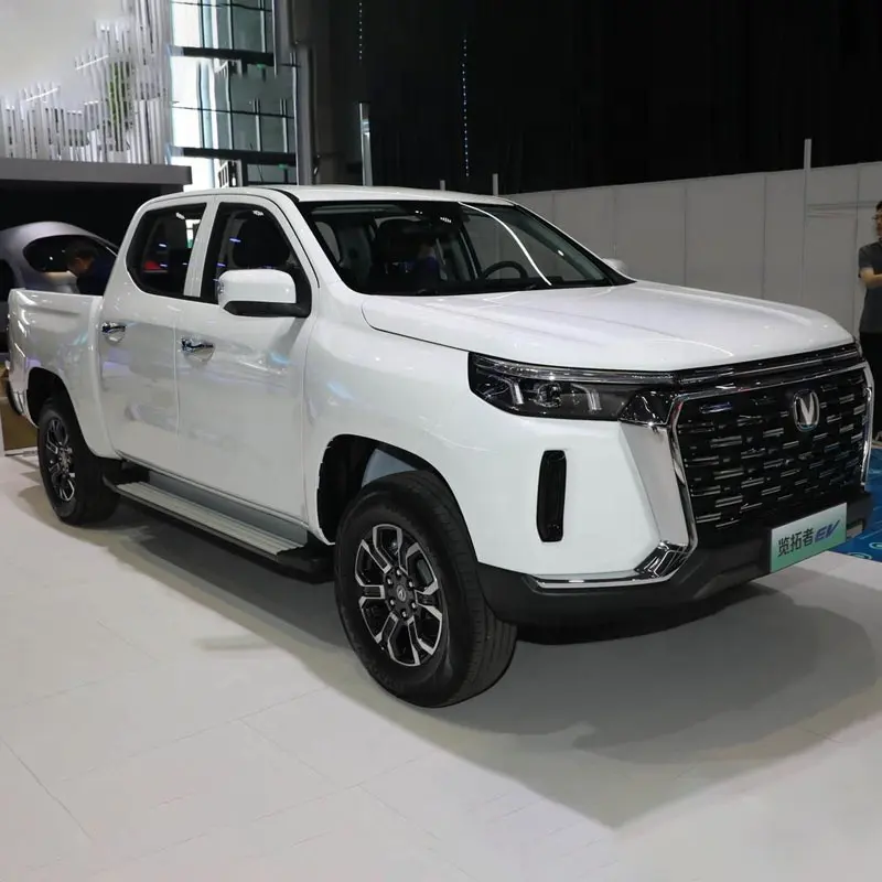 2023 fabrika fiyat Changan kamyonet 2wd otomatik saf elektrikli Changan Lantuozhe Elite EV yetişkinler için kamyon Pick up