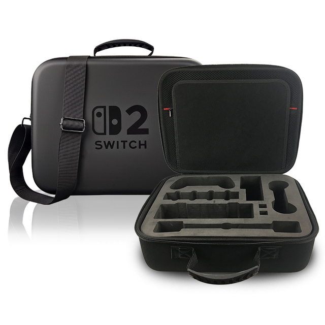 Switch2 Generation Game Console Storage Bag EVA Material Large Capacity Waterproof Shockproof Protective Case