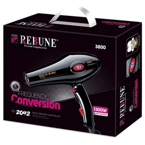 Secador de cabelo profissional anion rebune, secador com tela lcd, temperatura constante, secador de cabelo sharon doméstico, 2300w - Product Image 2