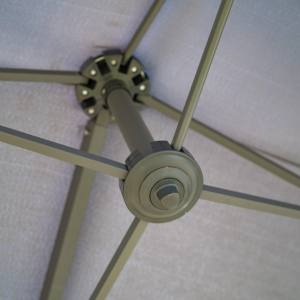 Sombrilla Doble para Patio de 4.6M, Moderna, para Exteriores, con Manivela, para Jardín, Hotel y Gimnasio - Product Image 5