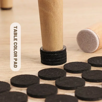 Patins en feutre autocollants pour pieds de meubles, antidérapants, pour chaises et tables, protection anti-rayures pour sols, découpe DIY