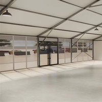 Tente de fête pour grands événements en plein air, tente de discothèque gonflable, tente de salon professionnel géante gonflable avec éclairage