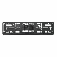 Support de plaque d'immatriculation de voiture OEM support de plaque d'immatriculation noir couverture de cadre de plaque d'immatriculation standard ue anti-corrosion usiné CNC